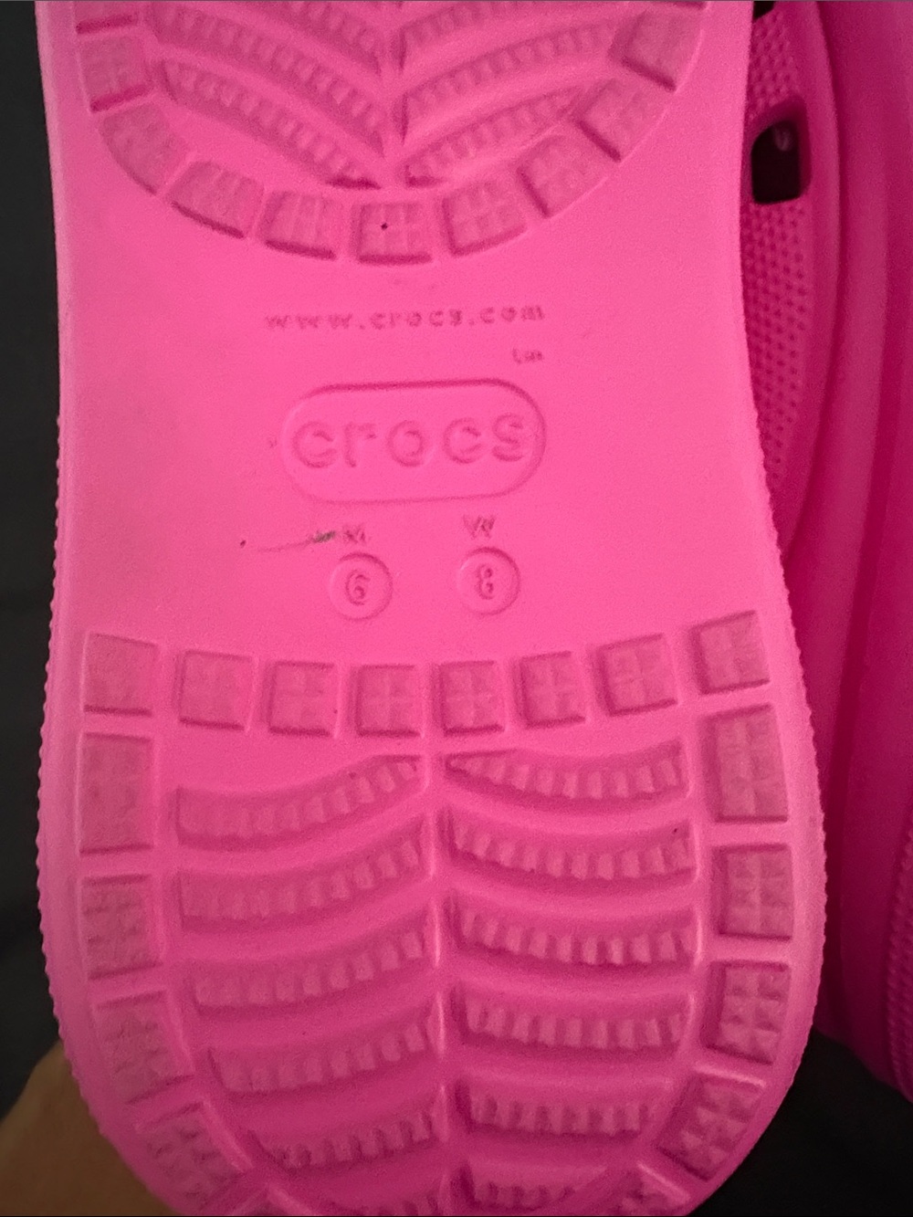 Crocs Pink Clog Sandals - Picture 4 of 4
